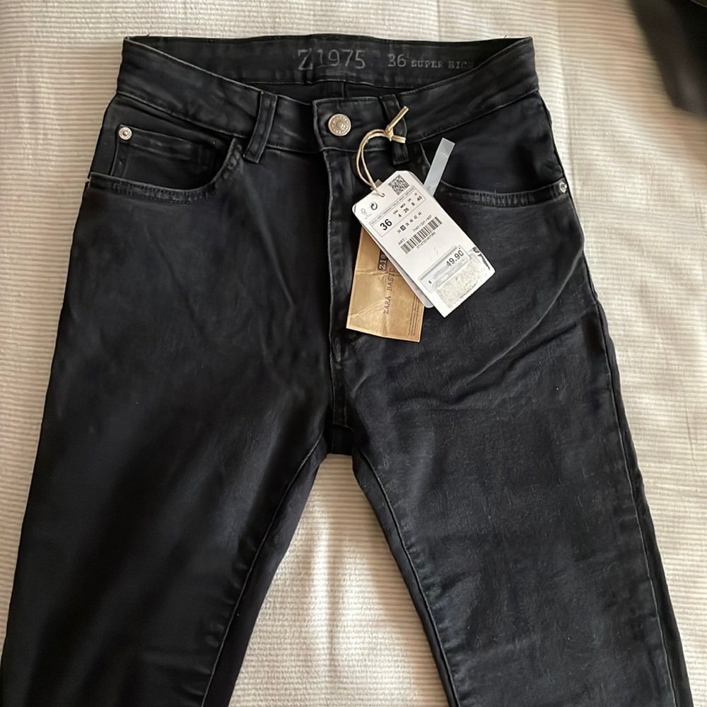 Zara Z1975 Black Skinny Jeans